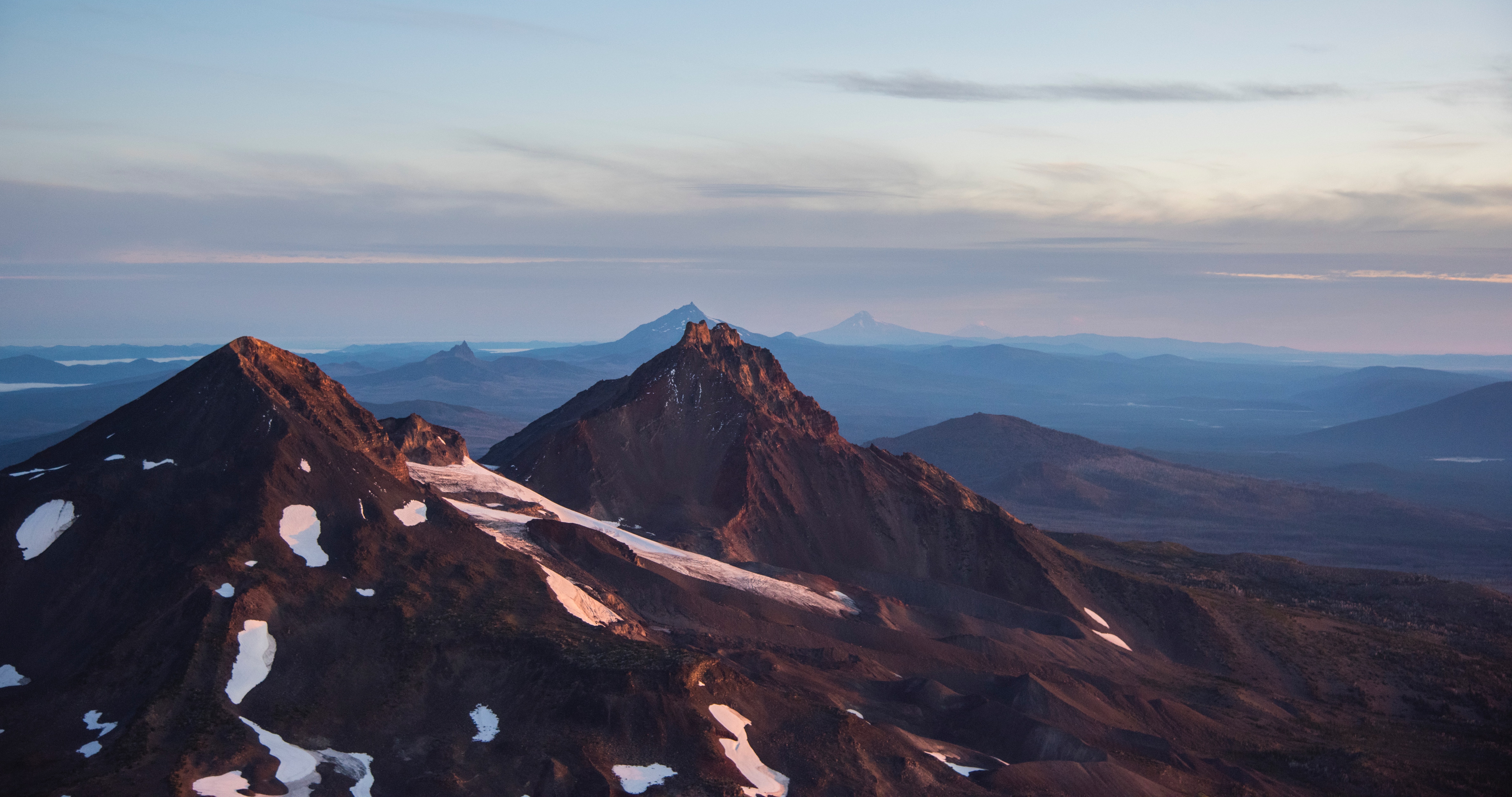 South Sister at sunset